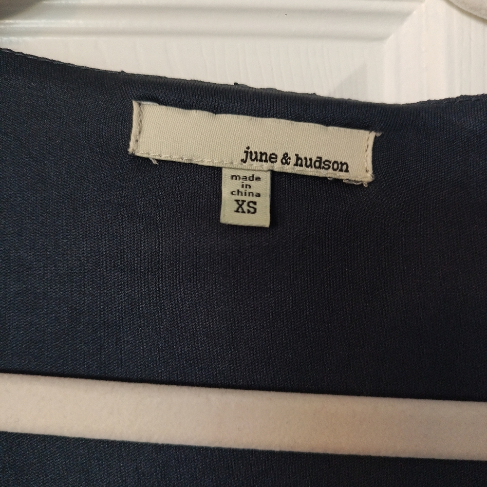 June and Hudson Navy Party Dress - Picture 6 of 9